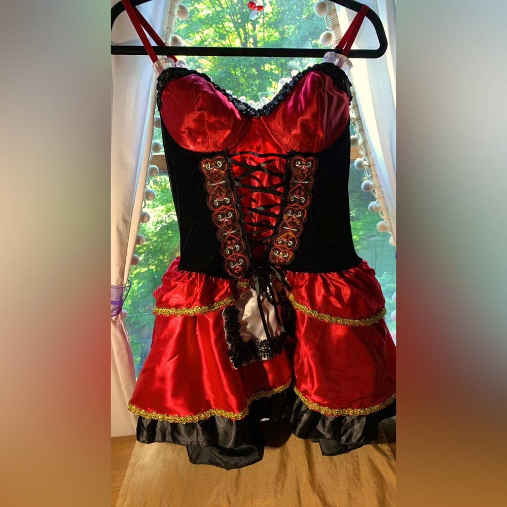Little red riding hood sexy dress size large